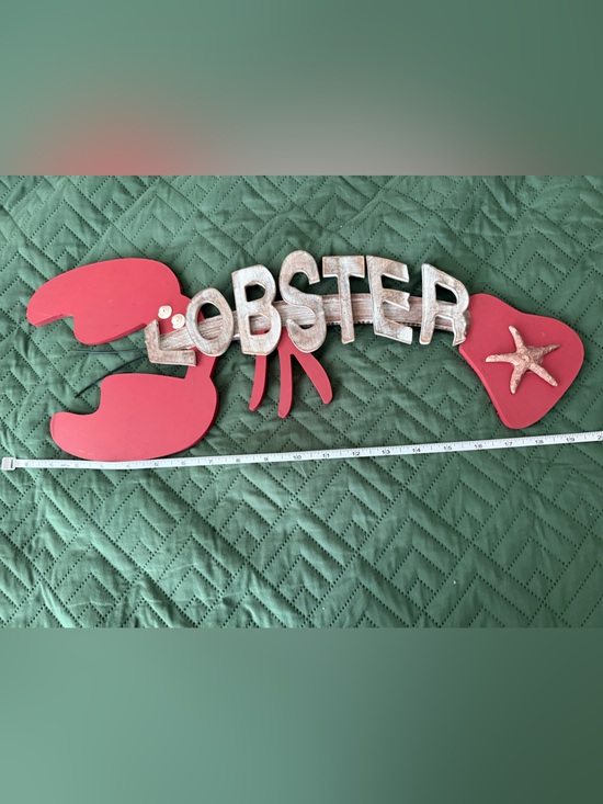 Hobby Lobby Other - Hobby Lobby Red Lobster Wall Decor